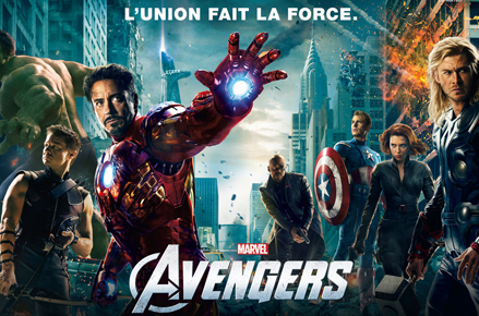 The avengers affiche