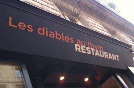 Restaurant Les Diables au thym